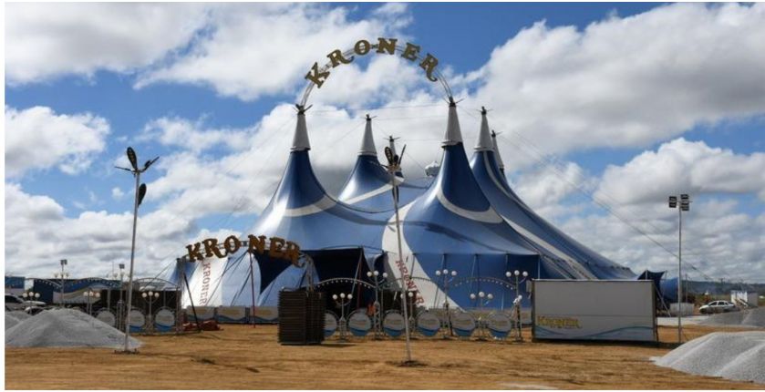 Circo Kroner em Maring&aacute;-PR