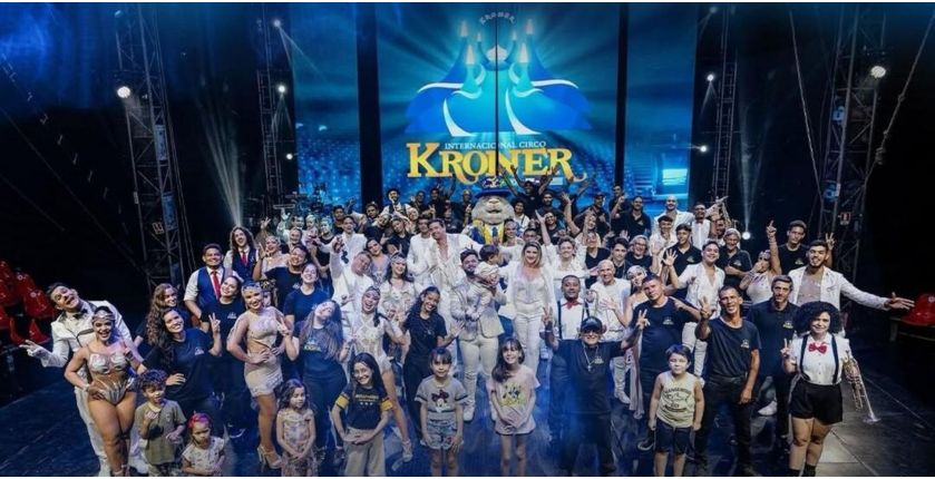 Circo Kroner em Maring&aacute;-PR
